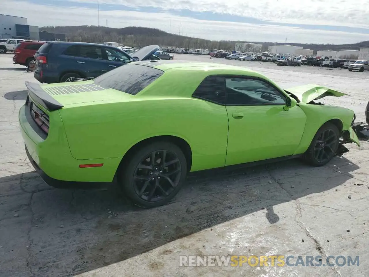 3 fotografías del automóvil dañado 2C3CDZAG3PH538817 DODGE CHALLENGER 2023