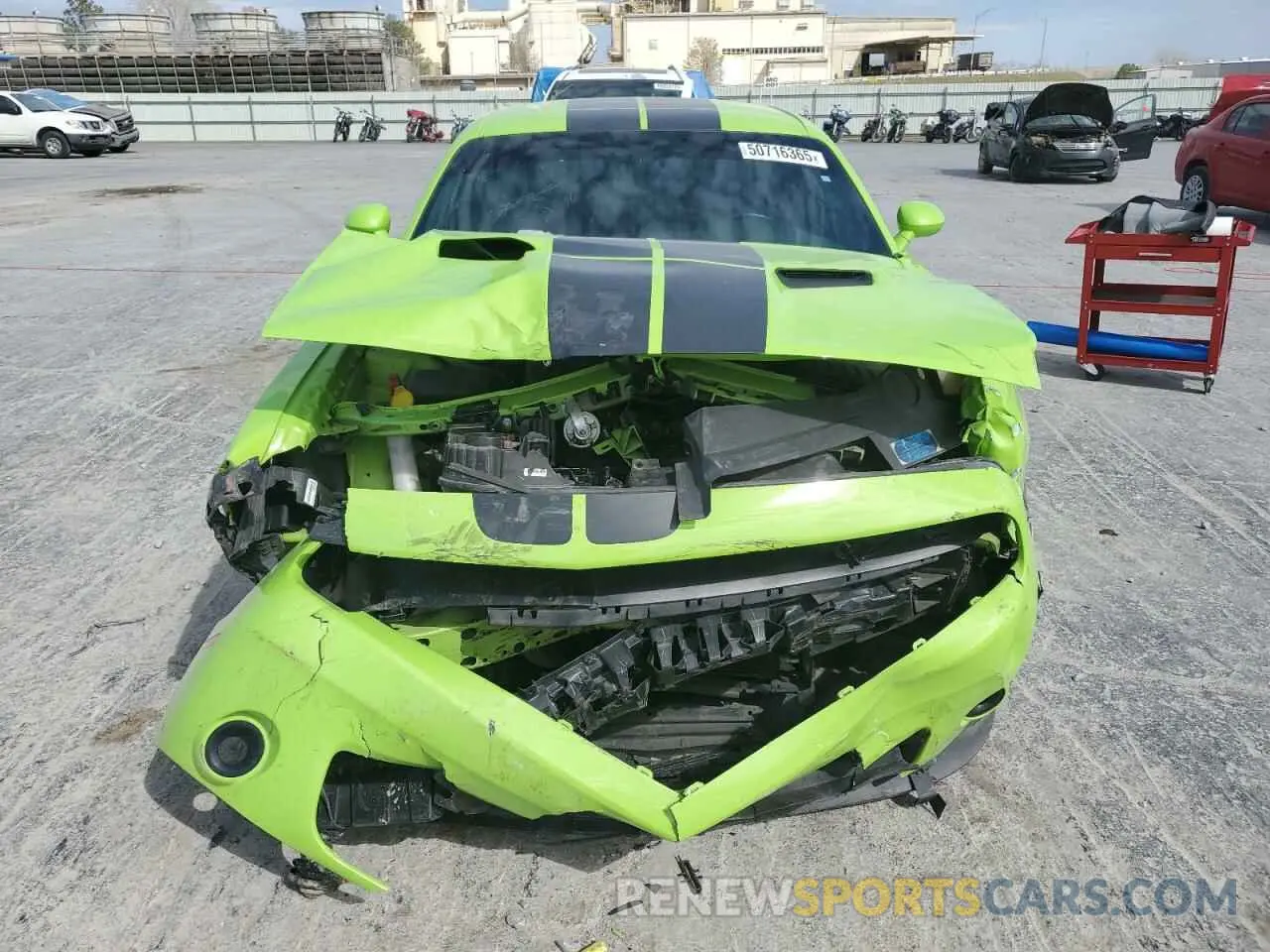 5 fotografías del automóvil dañado 2C3CDZAG3PH538817 DODGE CHALLENGER 2023