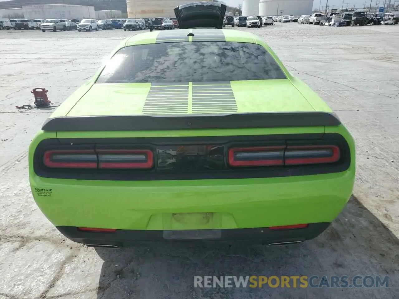 6 fotografías del automóvil dañado 2C3CDZAG3PH538817 DODGE CHALLENGER 2023