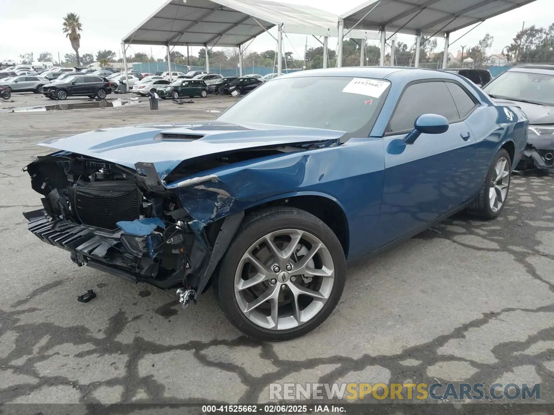 2 fotografías del automóvil dañado 2C3CDZAG3PH669780 DODGE CHALLENGER 2023