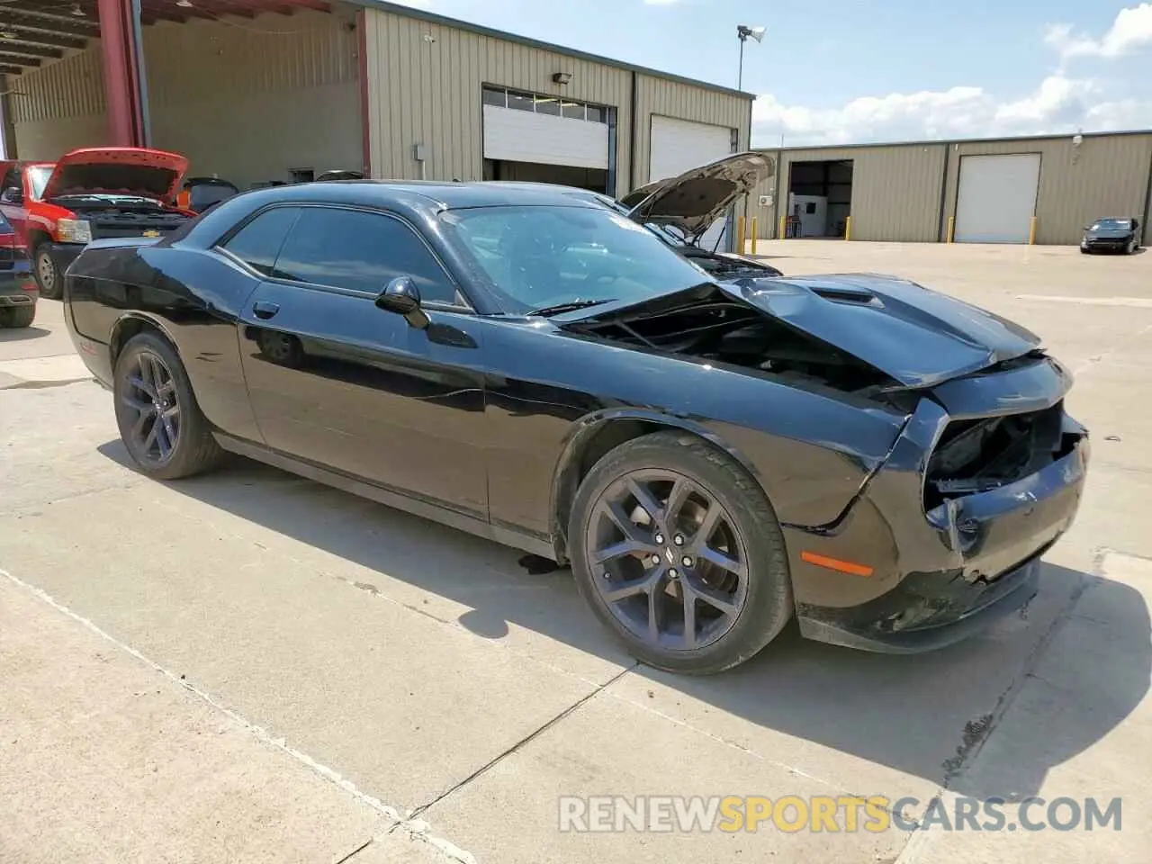 4 fotografías del automóvil dañado 2C3CDZAG5PH546028 DODGE CHALLENGER 2023