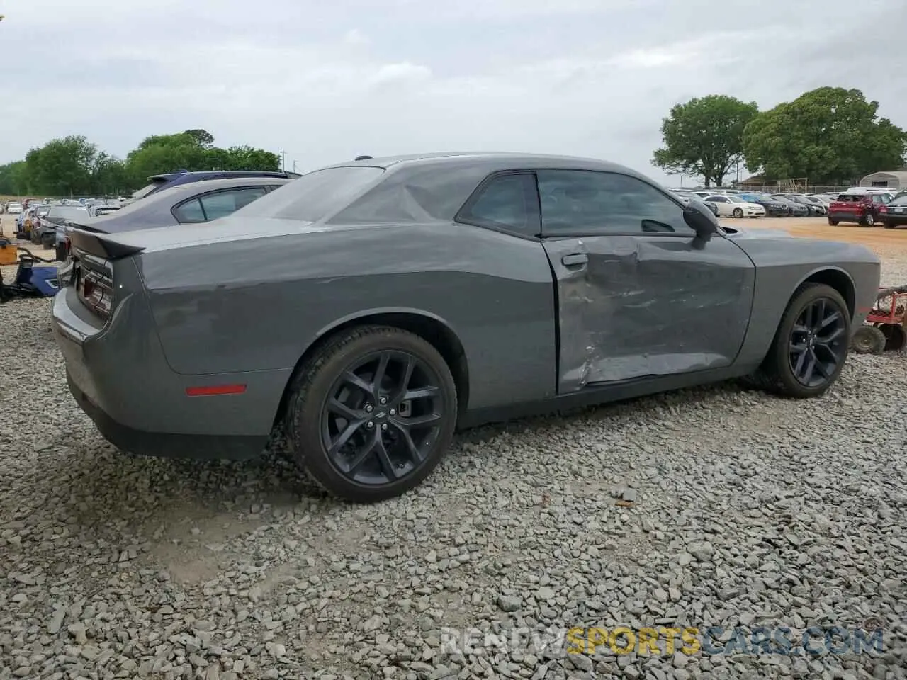 3 fotografías del automóvil dañado 2C3CDZAG5PH637526 DODGE CHALLENGER 2023