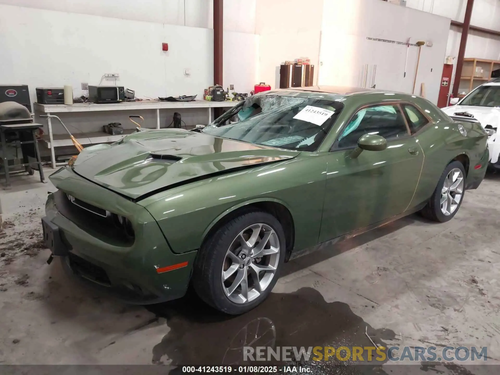 2 fotografías del automóvil dañado 2C3CDZAG6PH642072 DODGE CHALLENGER 2023