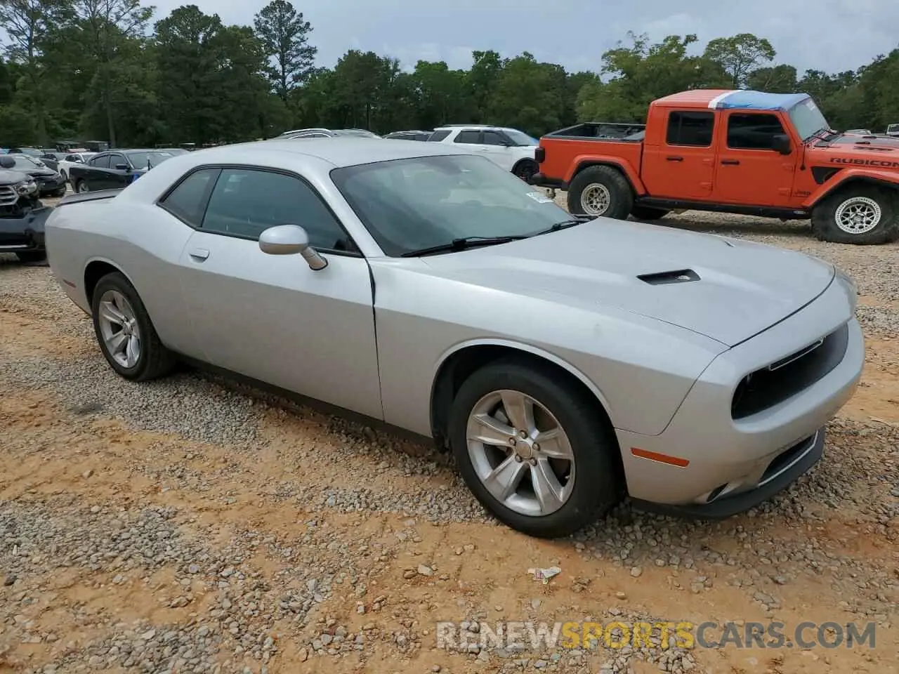 4 fotografías del automóvil dañado 2C3CDZAG7PH549304 DODGE CHALLENGER 2023