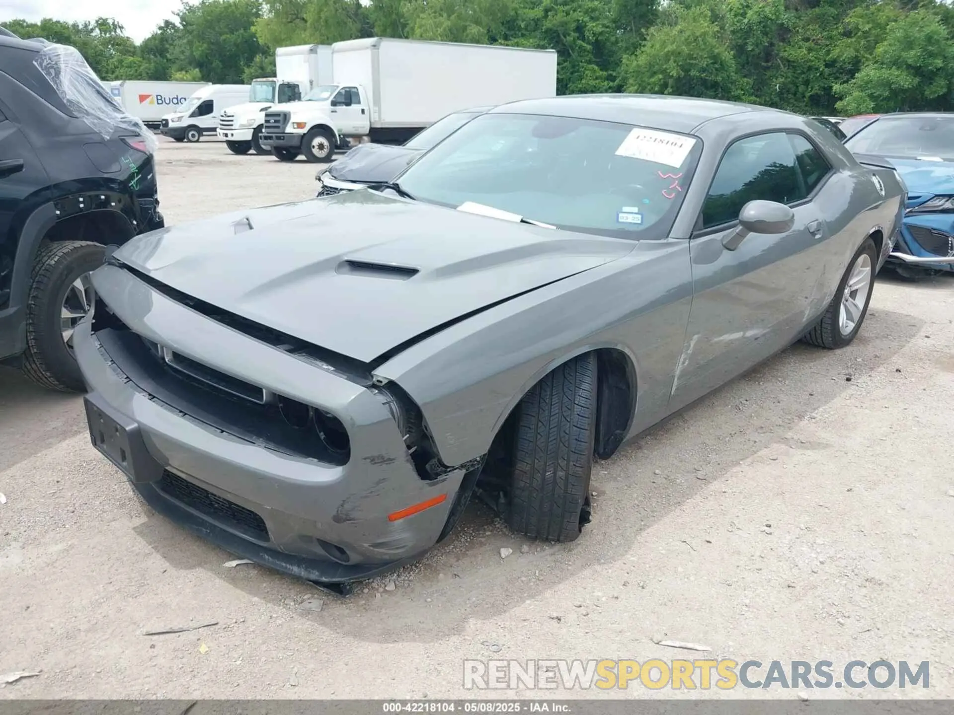 2 fotografías del automóvil dañado 2C3CDZAG8PH570565 DODGE CHALLENGER 2023