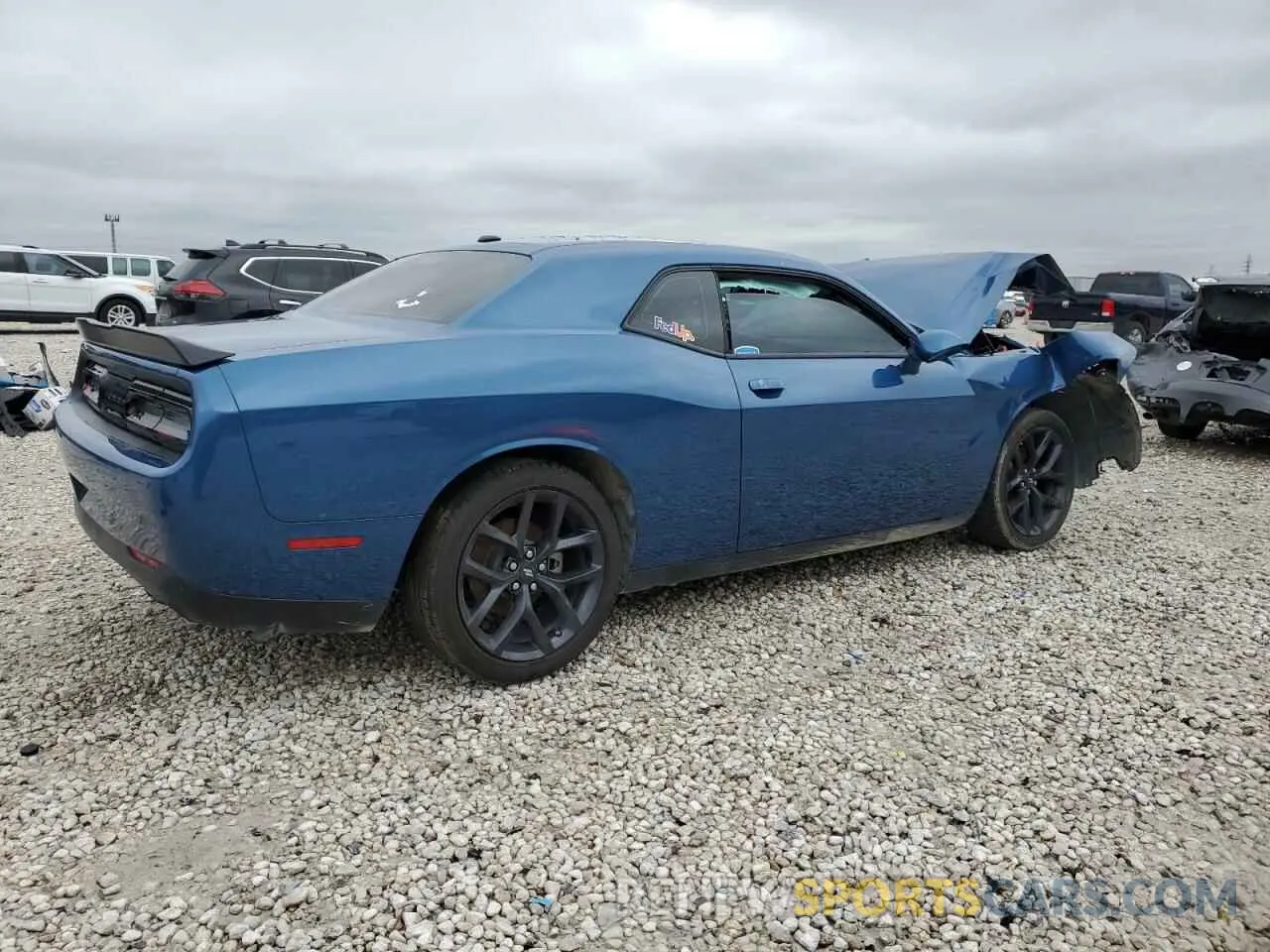 3 fotografías del automóvil dañado 2C3CDZAG9PH669833 DODGE CHALLENGER 2023