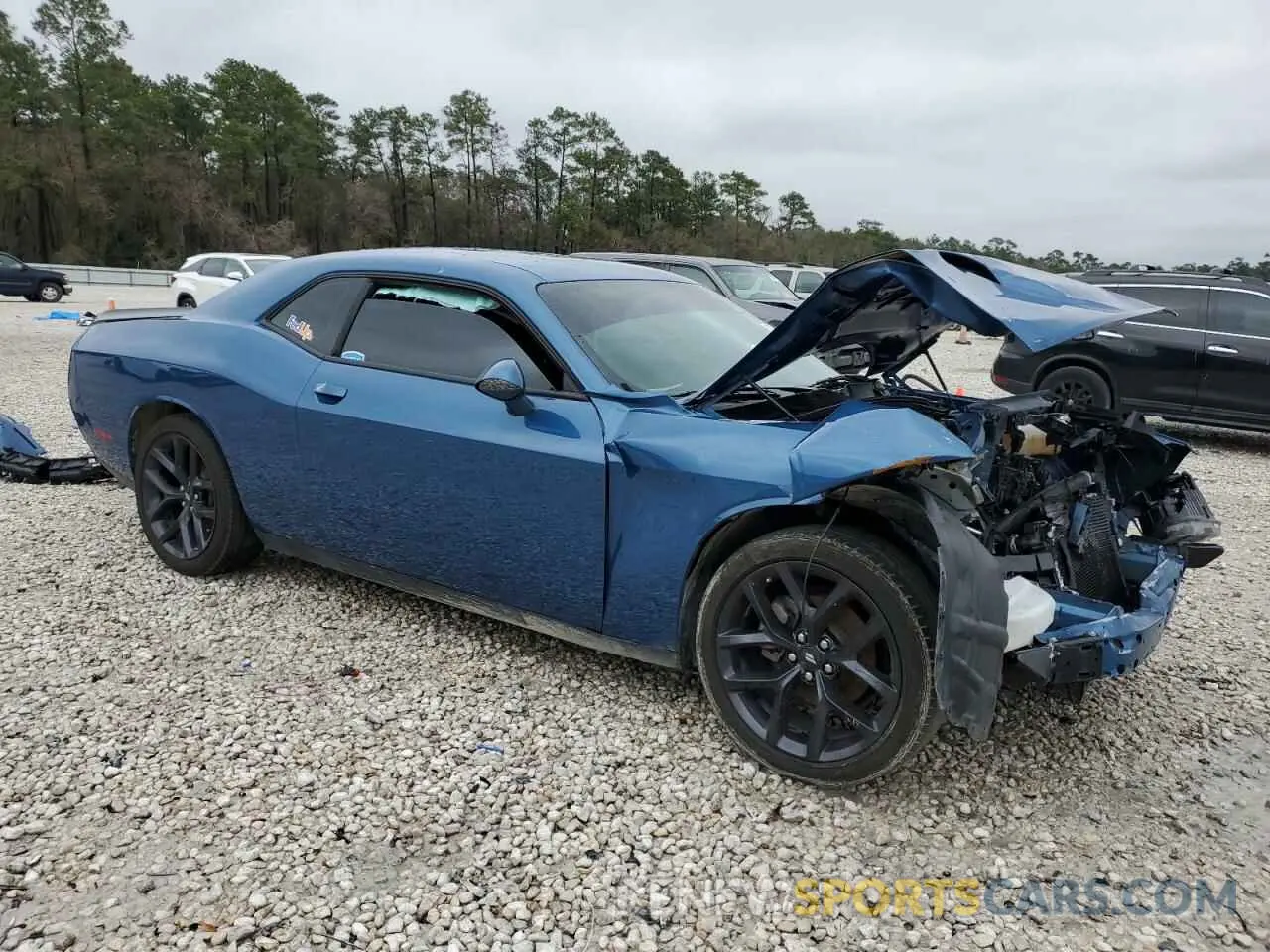 4 fotografías del automóvil dañado 2C3CDZAG9PH669833 DODGE CHALLENGER 2023