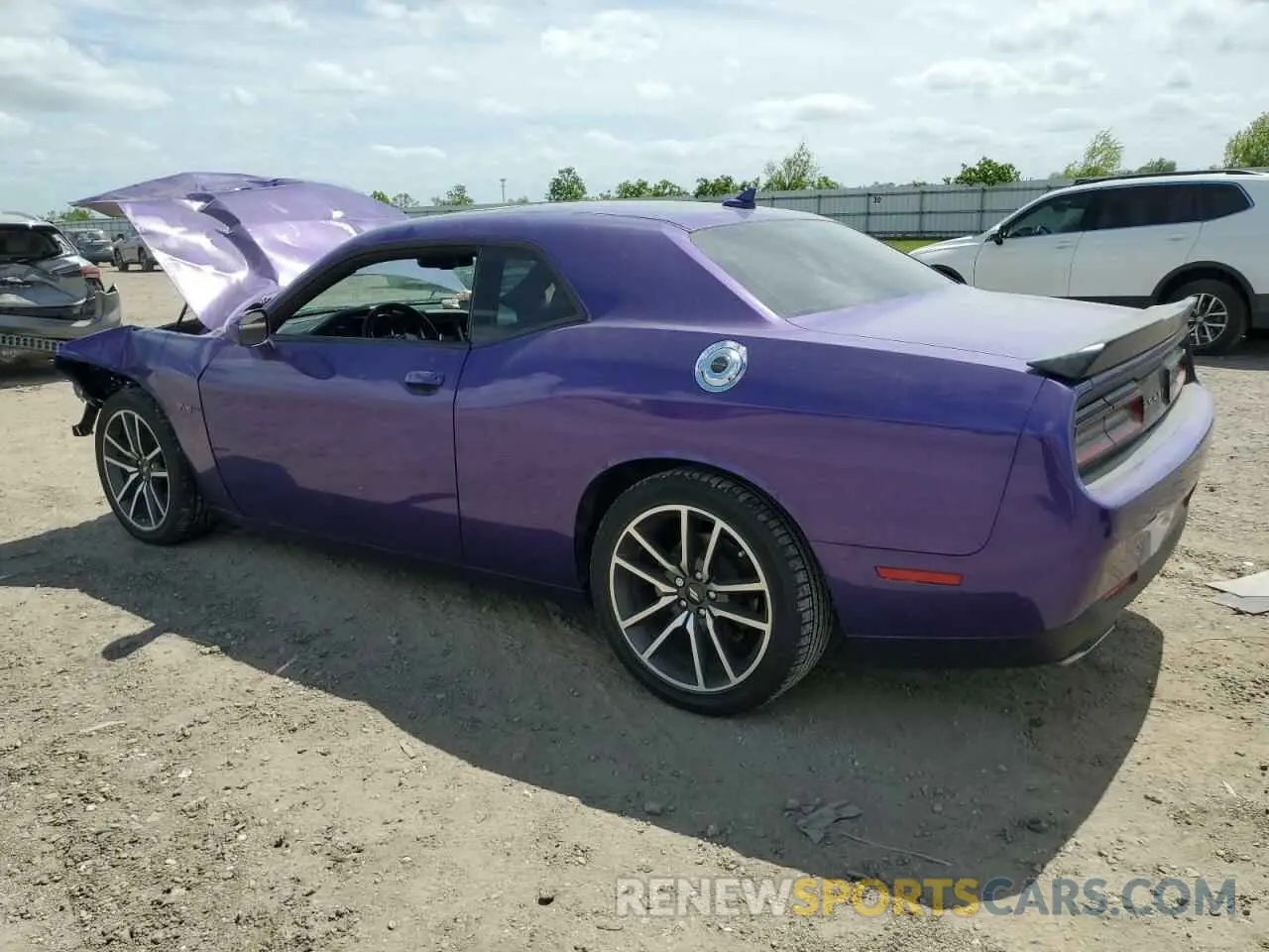 2 fotografías del automóvil dañado 2C3CDZBT3PH689281 DODGE CHALLENGER 2023