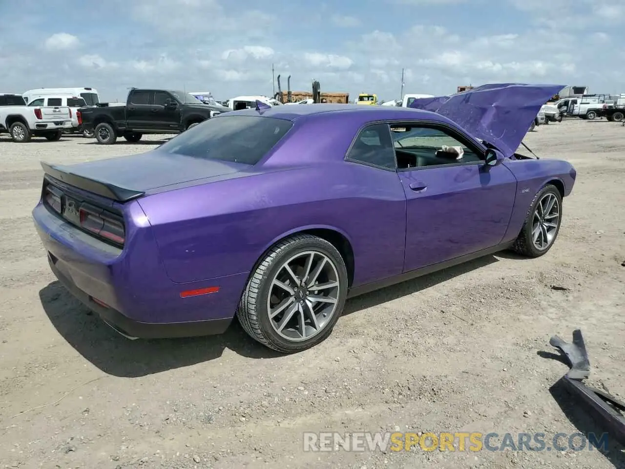 3 fotografías del automóvil dañado 2C3CDZBT3PH689281 DODGE CHALLENGER 2023