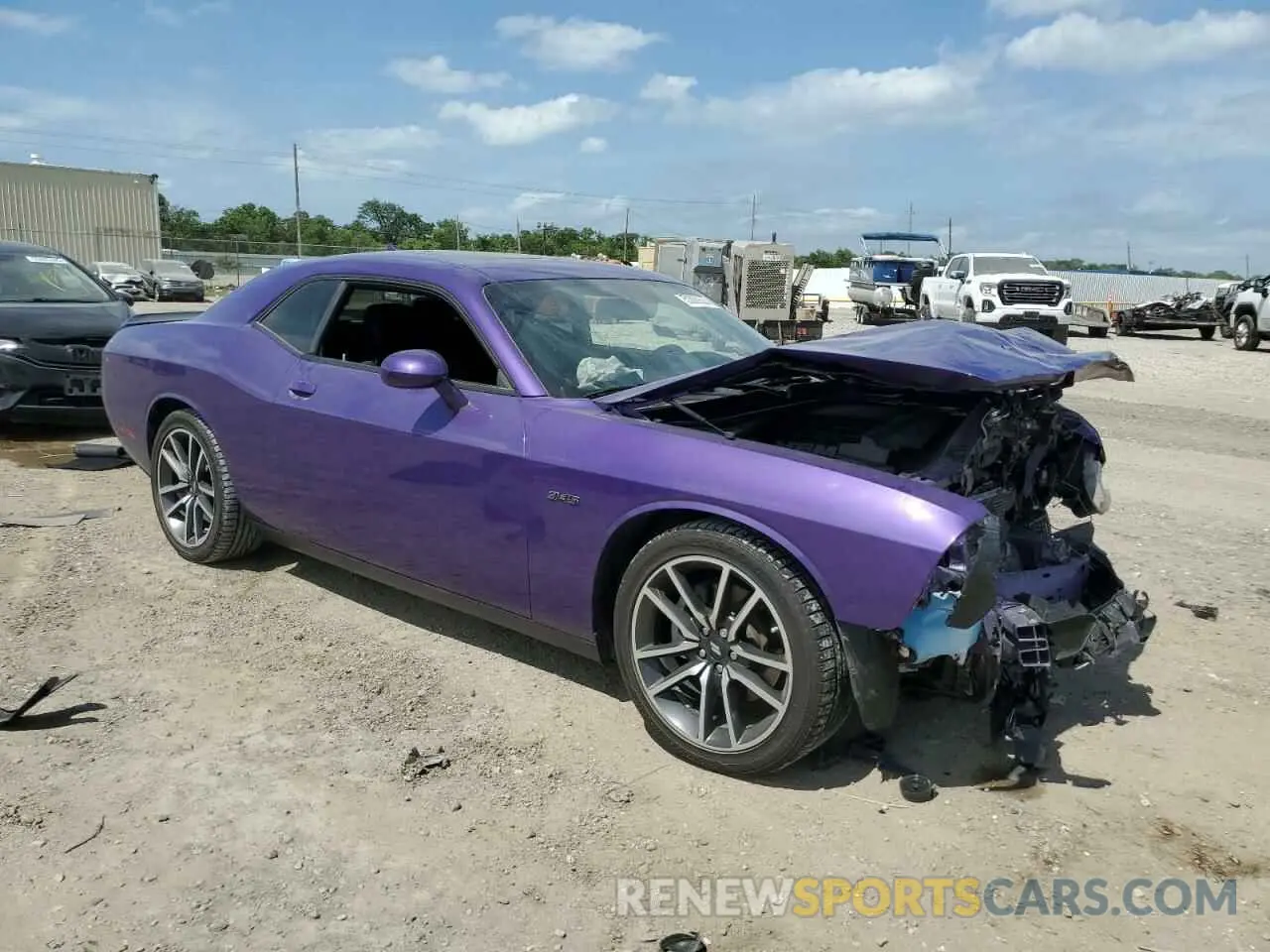 4 fotografías del automóvil dañado 2C3CDZBT3PH689281 DODGE CHALLENGER 2023
