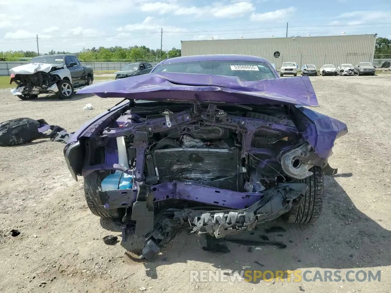5 fotografías del automóvil dañado 2C3CDZBT3PH689281 DODGE CHALLENGER 2023