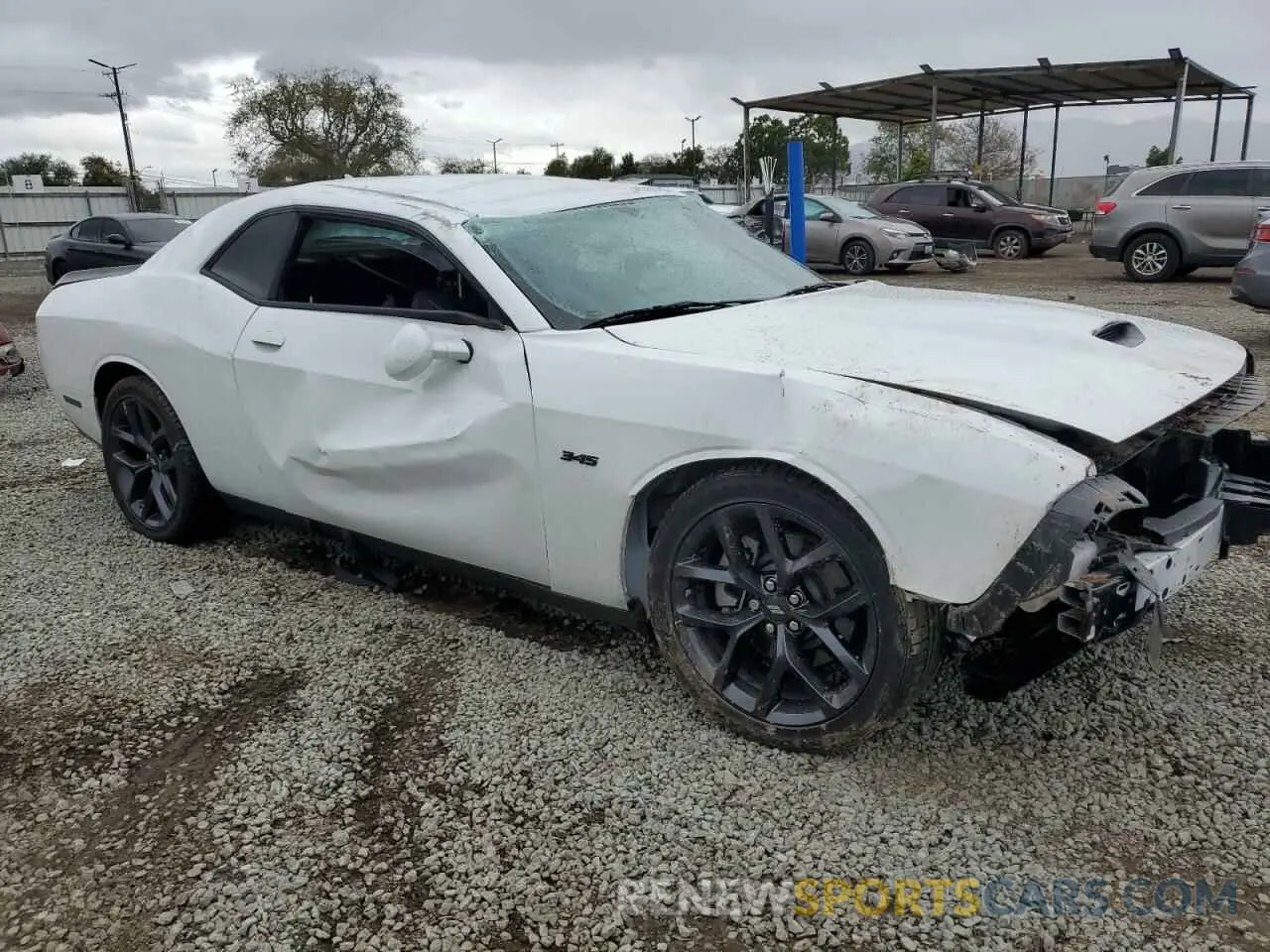 4 fotografías del automóvil dañado 2C3CDZBT4PH610927 DODGE CHALLENGER 2023