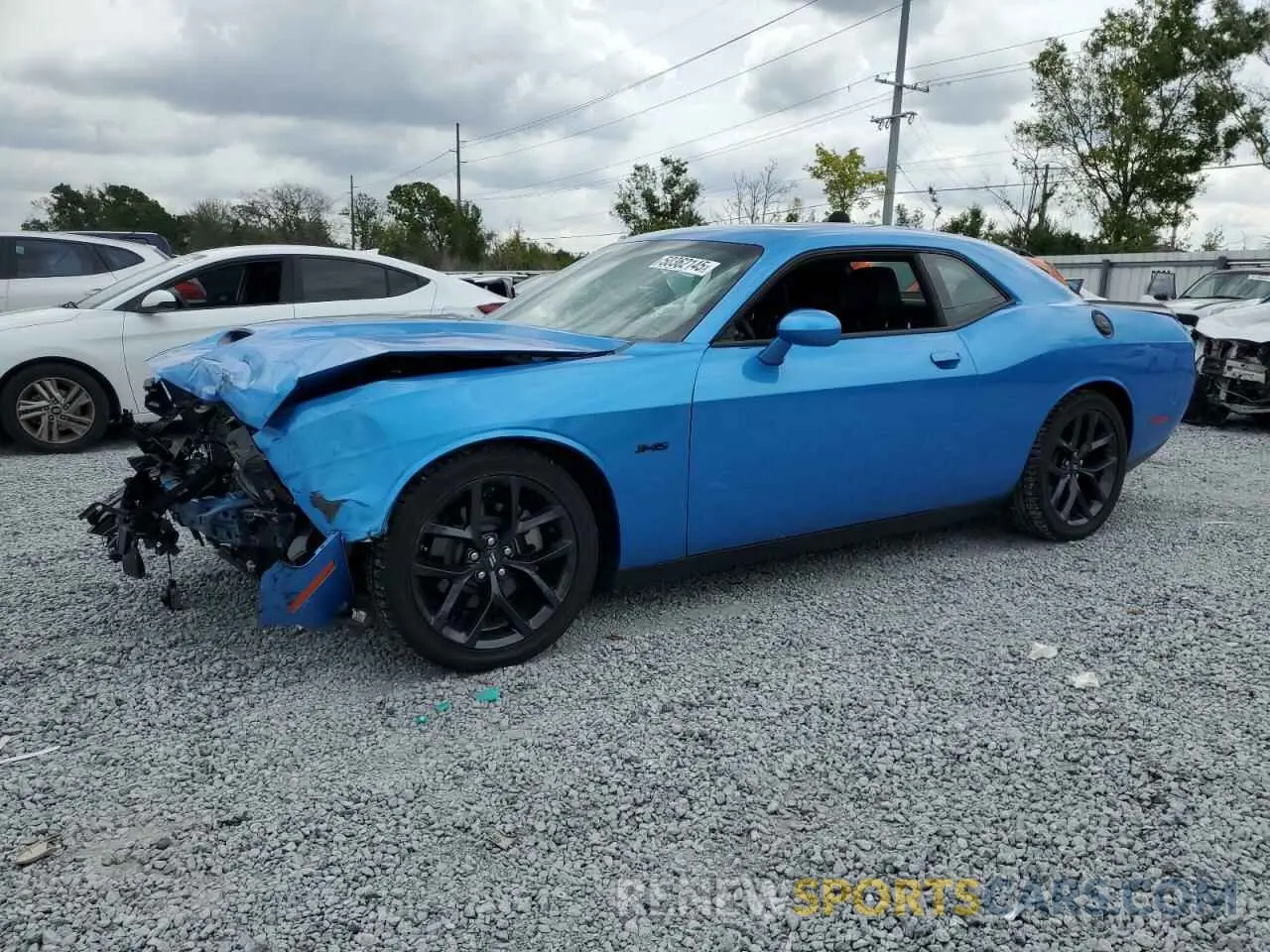 1 fotografías del automóvil dañado 2C3CDZBT5PH692764 DODGE CHALLENGER 2023