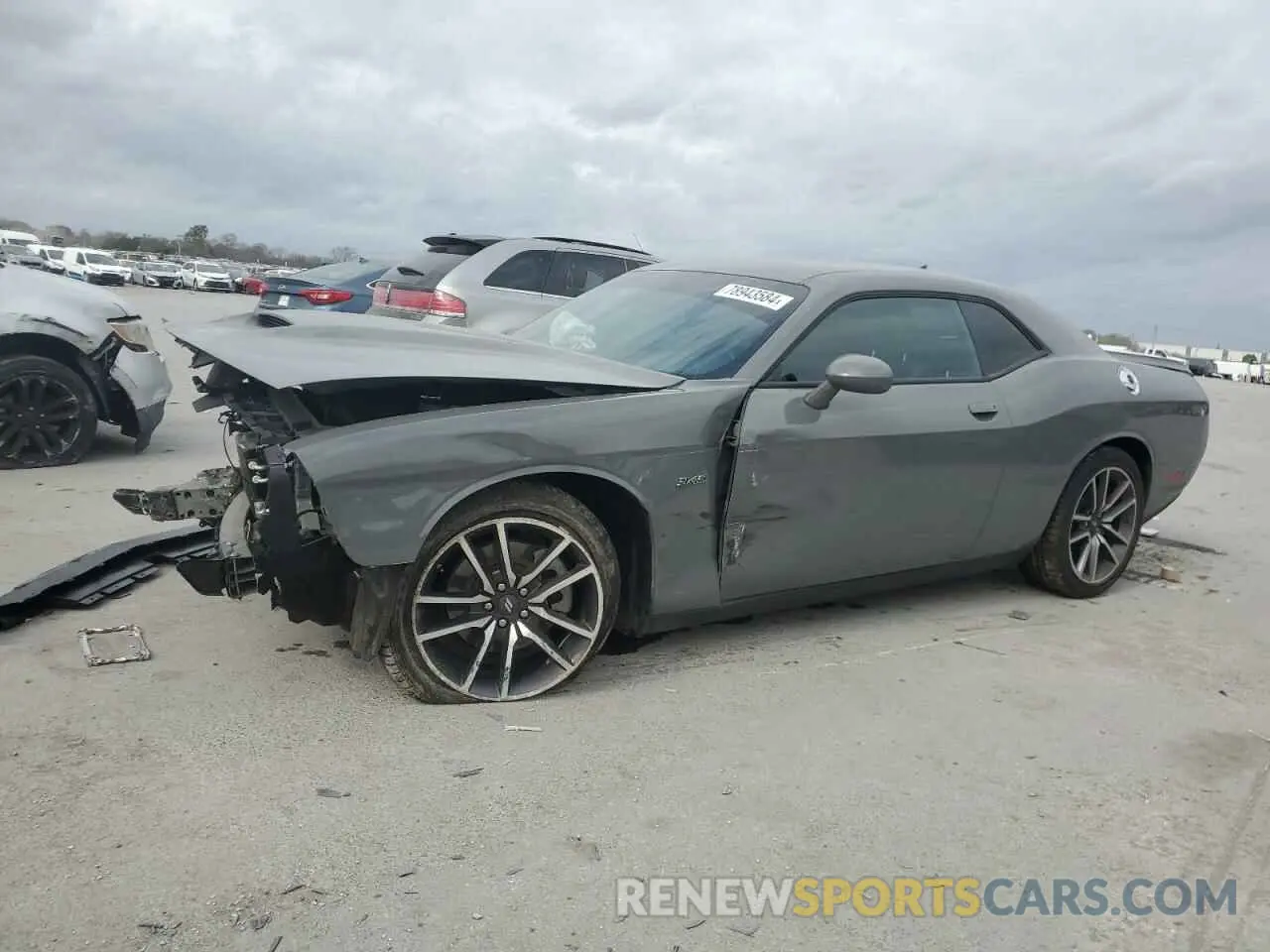 1 fotografías del automóvil dañado 2C3CDZBT7PH621128 DODGE CHALLENGER 2023