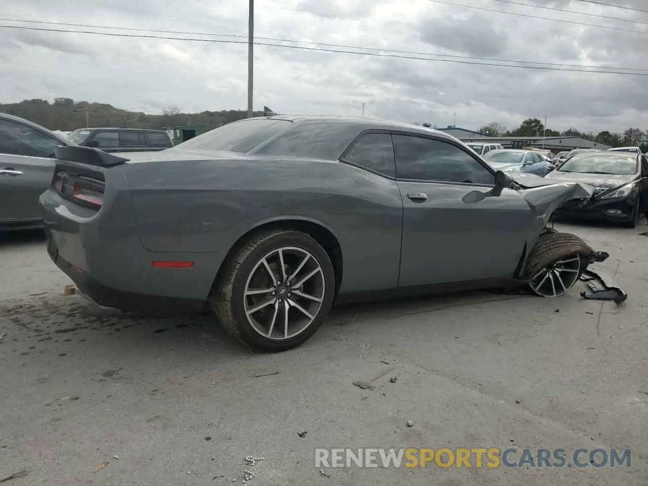 3 fotografías del automóvil dañado 2C3CDZBT7PH621128 DODGE CHALLENGER 2023