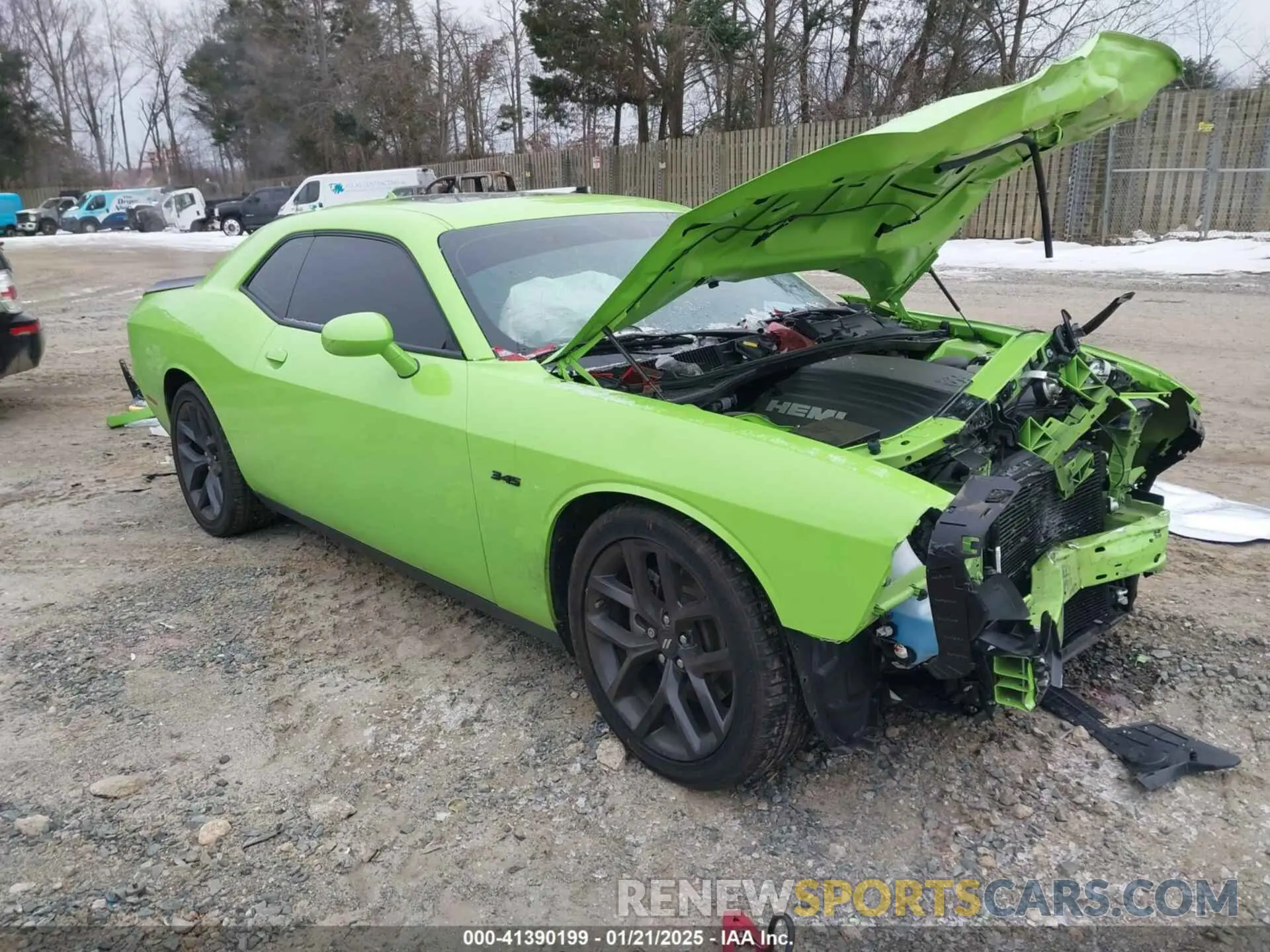 1 fotografías del automóvil dañado 2C3CDZBT8PH669219 DODGE CHALLENGER 2023