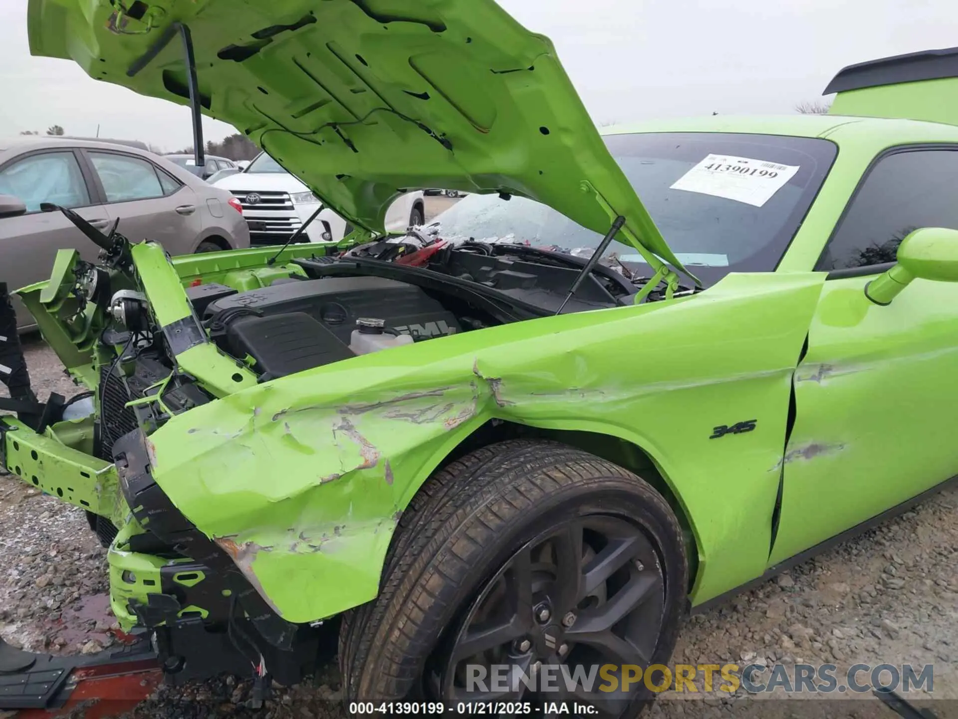 6 fotografías del automóvil dañado 2C3CDZBT8PH669219 DODGE CHALLENGER 2023