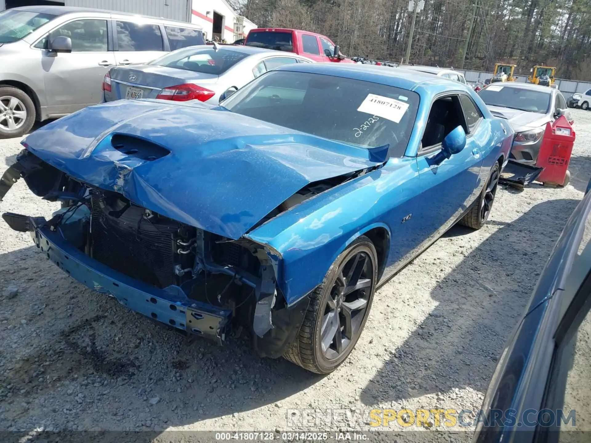 2 fotografías del automóvil dañado 2C3CDZBT9PH571011 DODGE CHALLENGER 2023