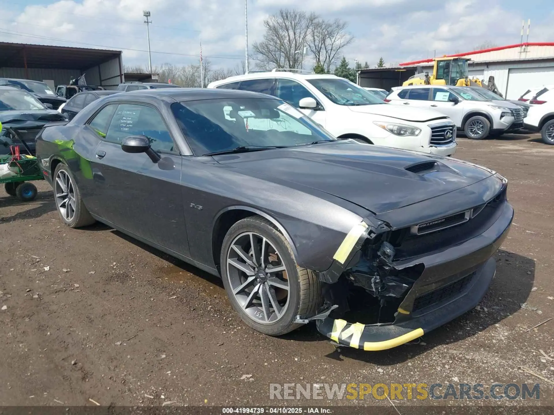 1 fotografías del automóvil dañado 2C3CDZBTXPH610110 DODGE CHALLENGER 2023