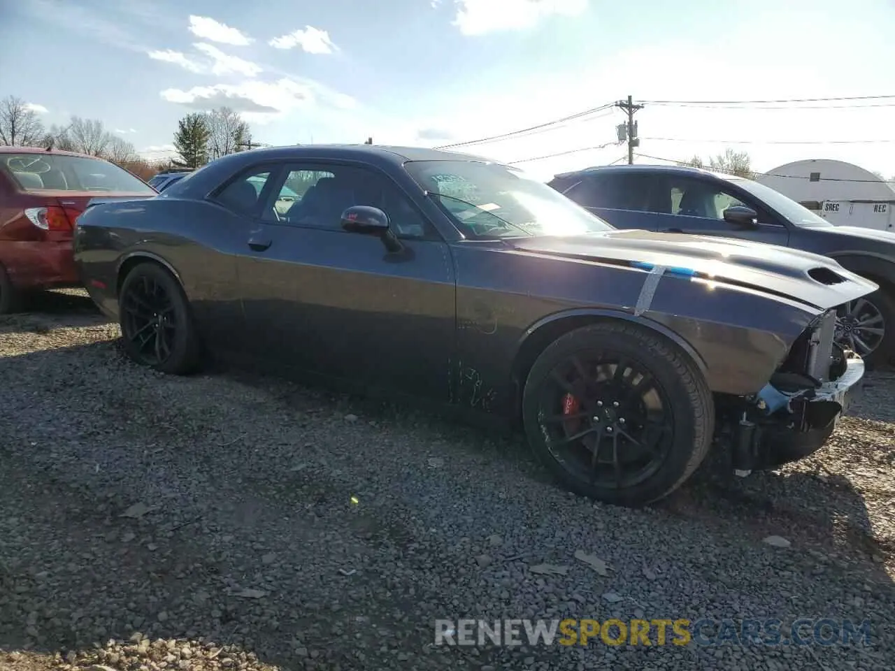 4 fotografías del automóvil dañado 2C3CDZC9XPH620946 DODGE CHALLENGER 2023