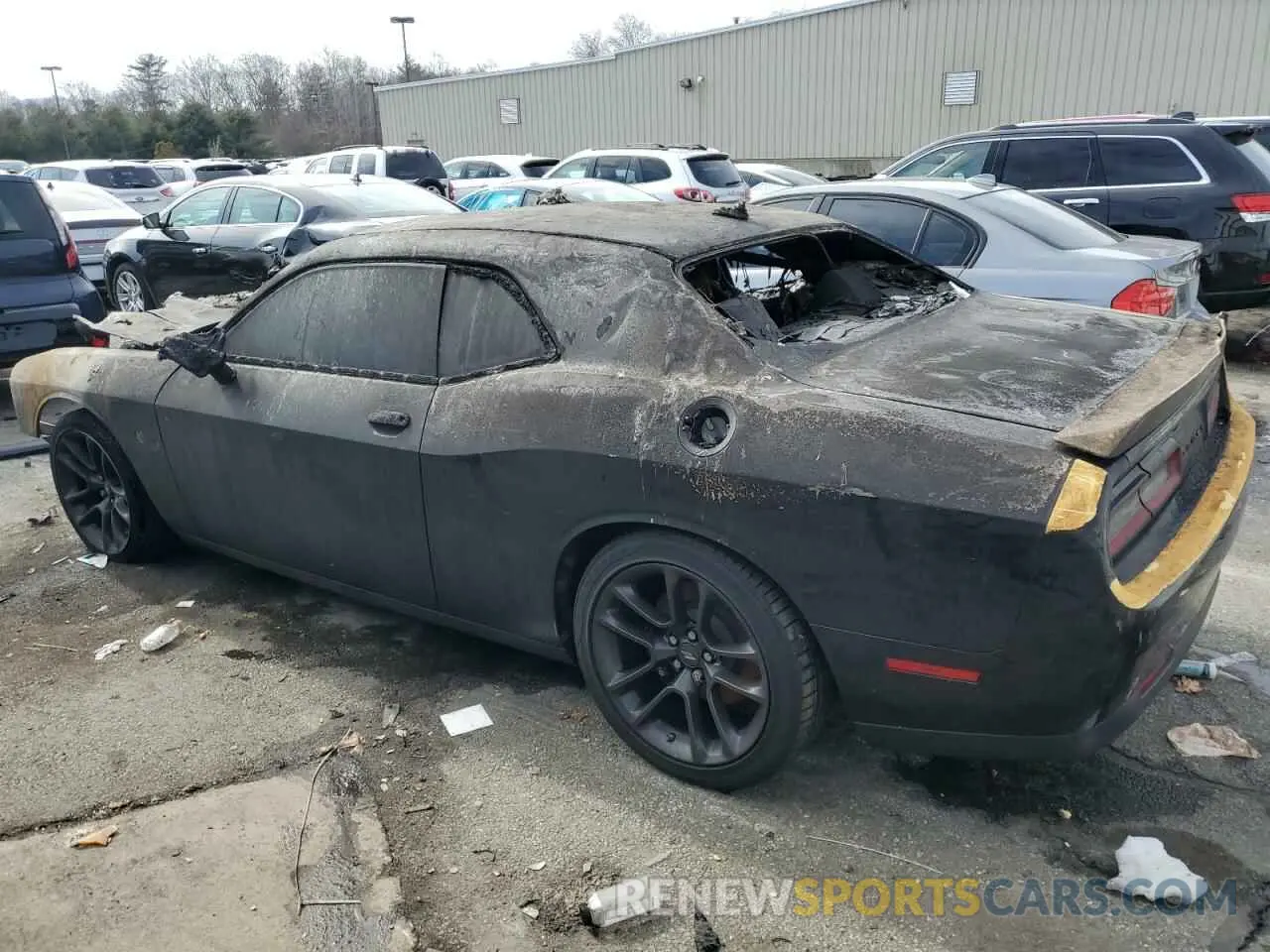 2 fotografías del automóvil dañado 2C3CDZFJ1PH521616 DODGE CHALLENGER 2023