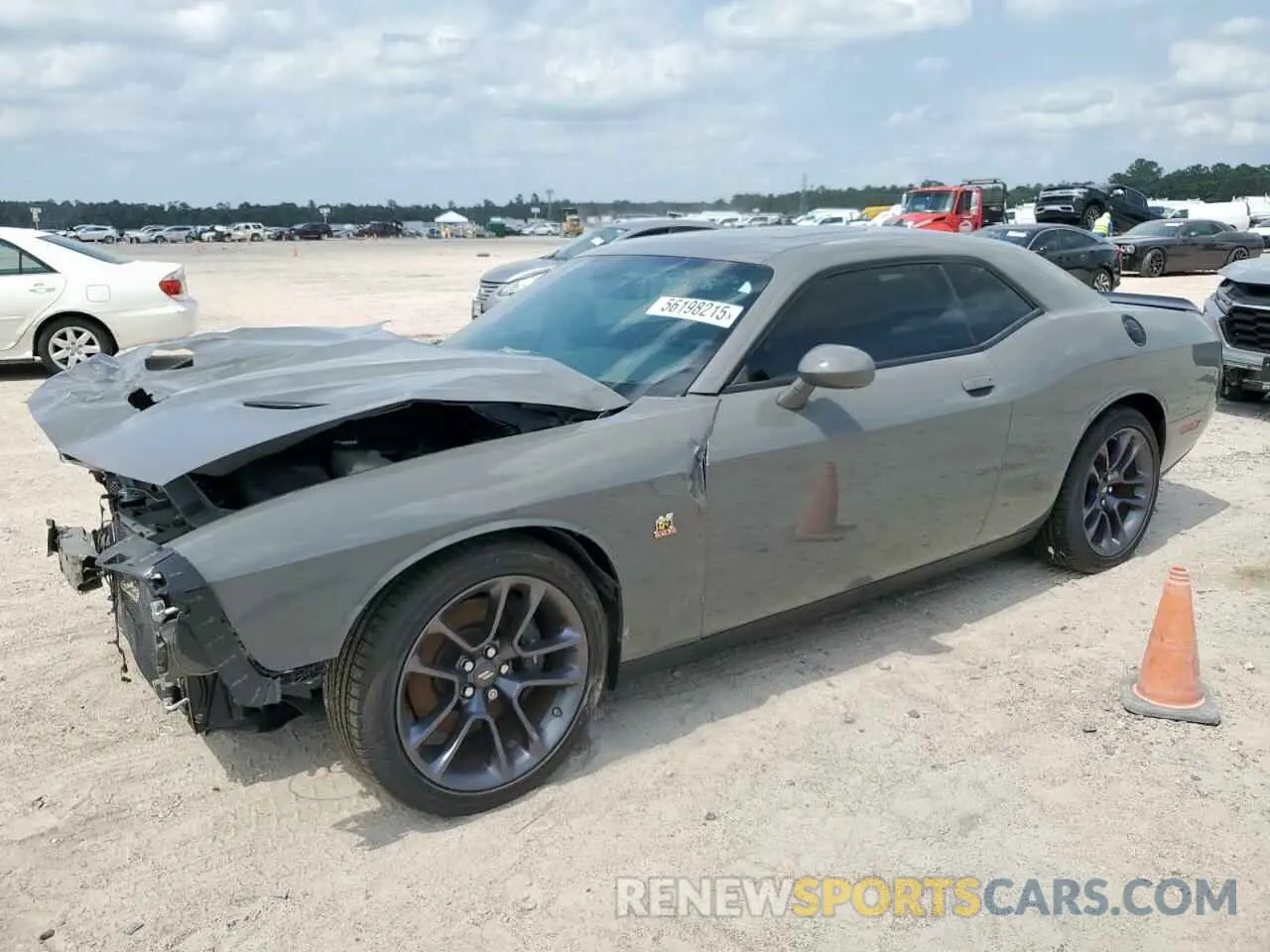 1 fotografías del automóvil dañado 2C3CDZFJ1PH621537 DODGE CHALLENGER 2023