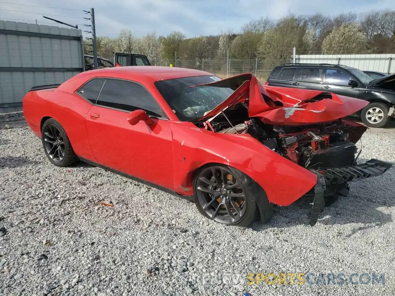 4 fotografías del automóvil dañado 2C3CDZFJ3PH629929 DODGE CHALLENGER 2023