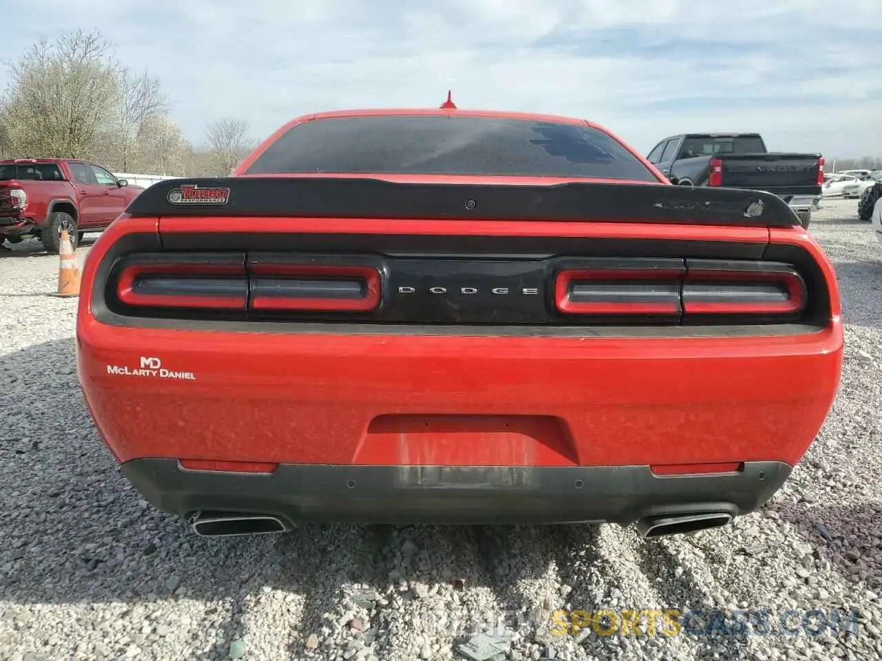 6 fotografías del automóvil dañado 2C3CDZFJ3PH629929 DODGE CHALLENGER 2023