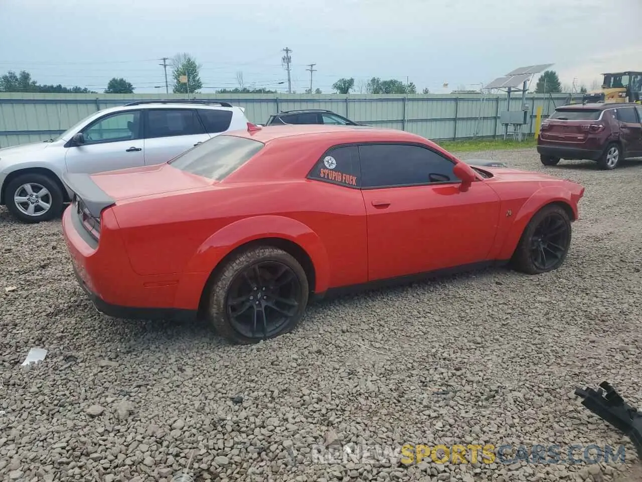 3 fotografías del automóvil dañado 2C3CDZFJ4PH544307 DODGE CHALLENGER 2023