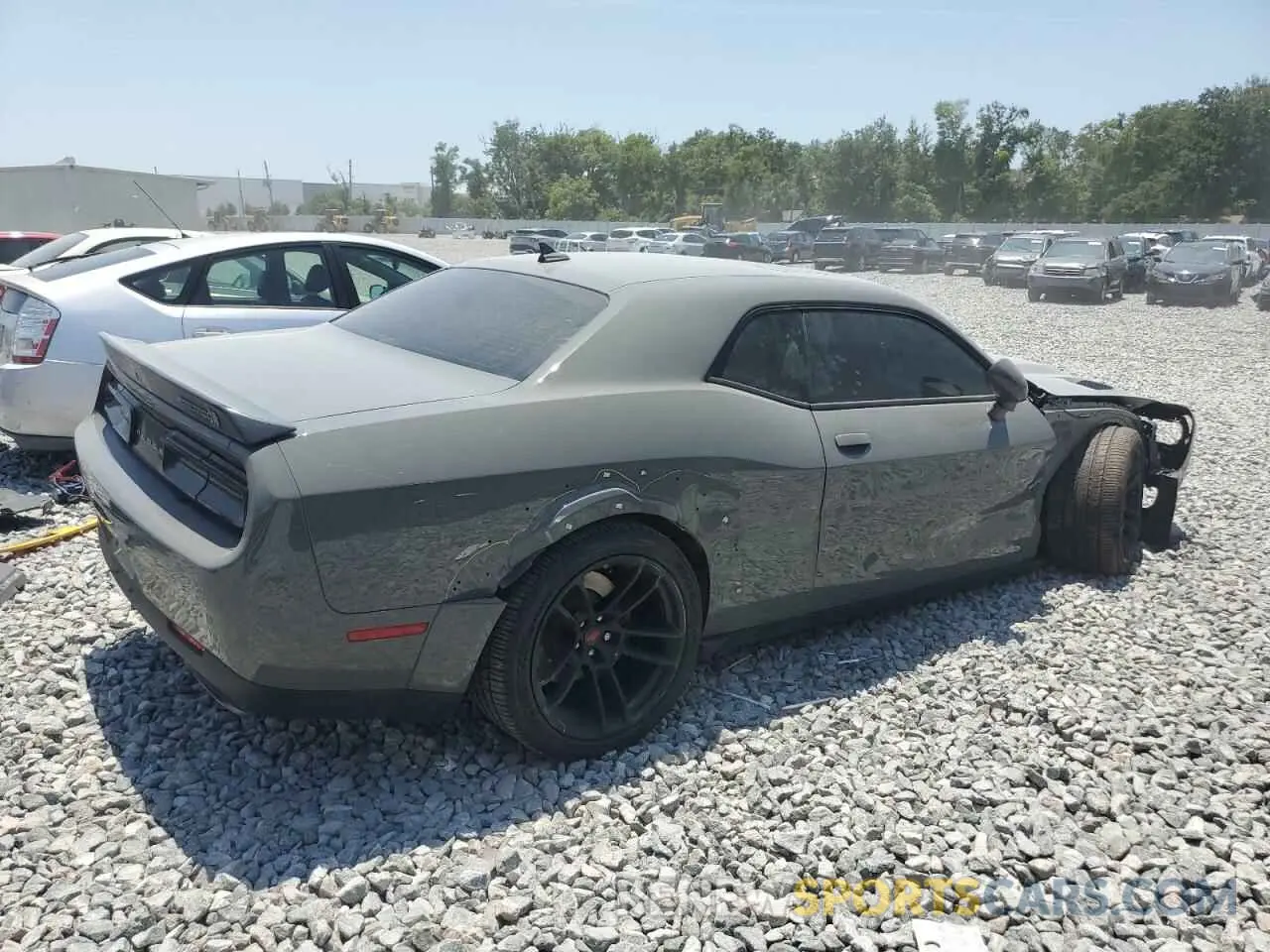 3 fotografías del automóvil dañado 2C3CDZFJ4PH637859 DODGE CHALLENGER 2023