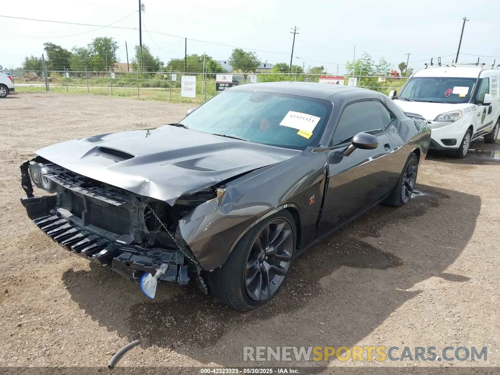6 fotografías del automóvil dañado 2C3CDZFJ5PH694894 DODGE CHALLENGER 2023