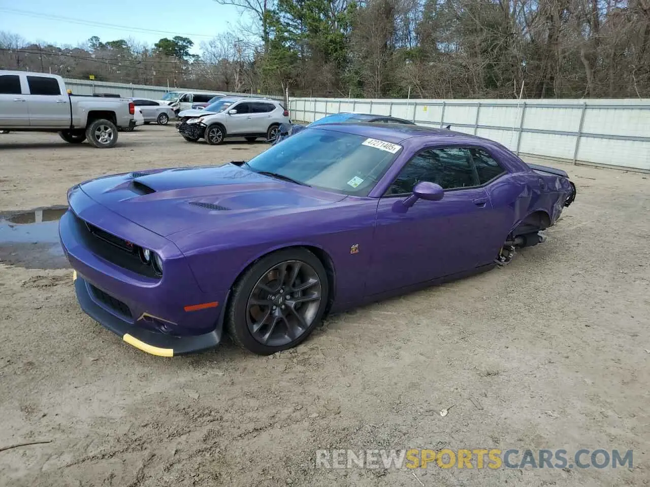 1 fotografías del automóvil dañado 2C3CDZFJ7PH621509 DODGE CHALLENGER 2023