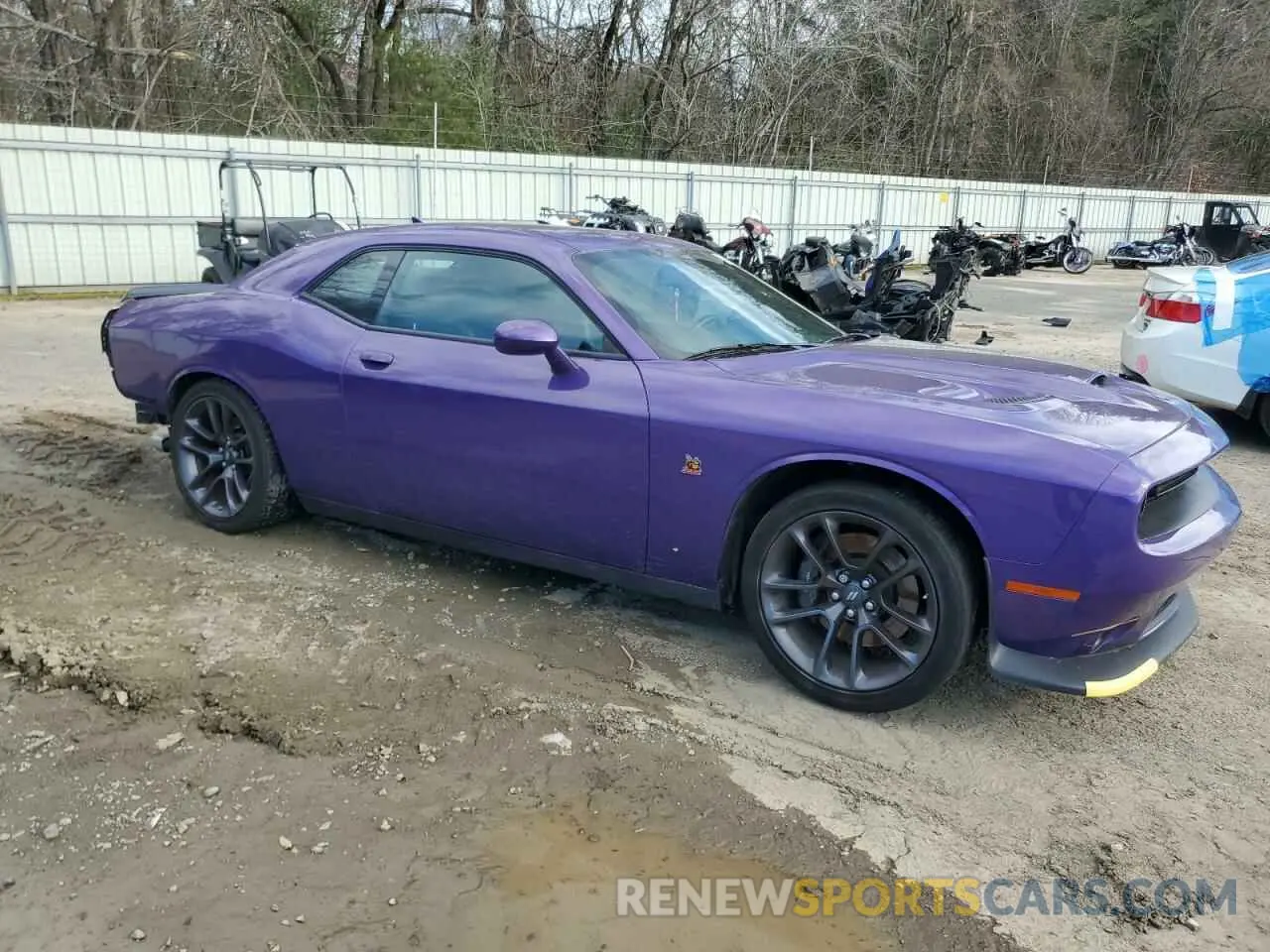 4 fotografías del automóvil dañado 2C3CDZFJ7PH621509 DODGE CHALLENGER 2023