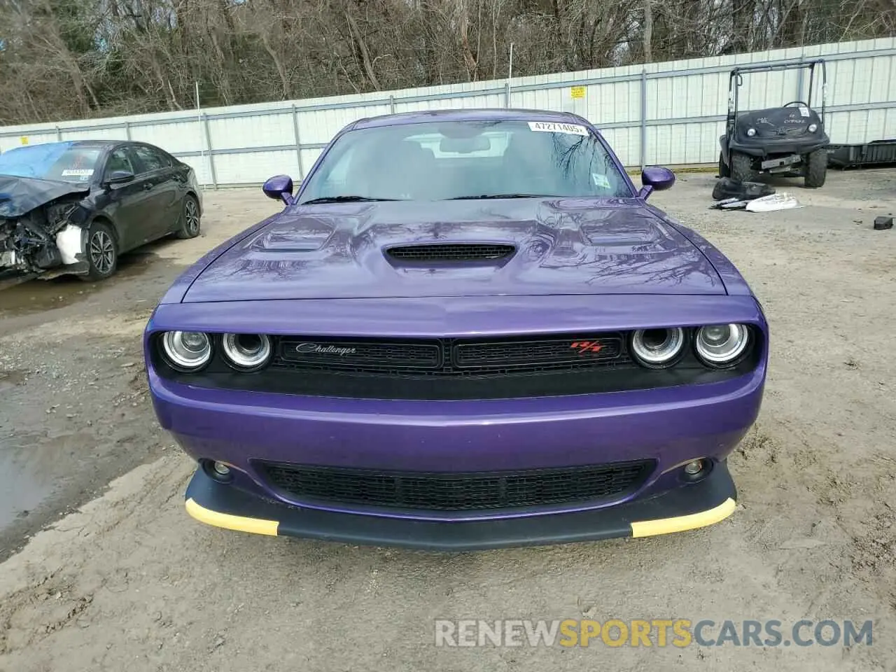 5 fotografías del automóvil dañado 2C3CDZFJ7PH621509 DODGE CHALLENGER 2023