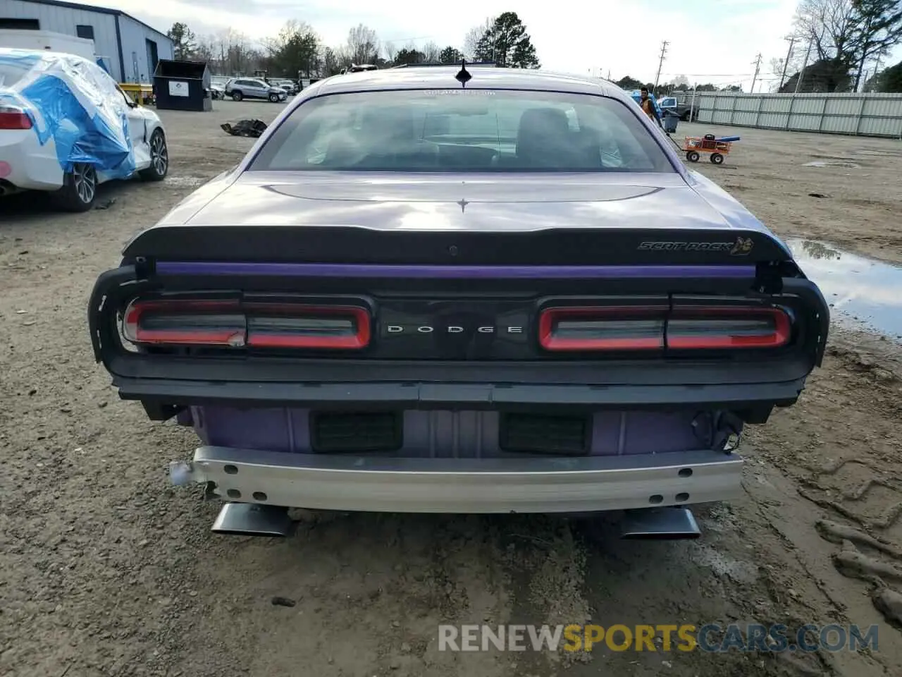 6 fotografías del automóvil dañado 2C3CDZFJ7PH621509 DODGE CHALLENGER 2023