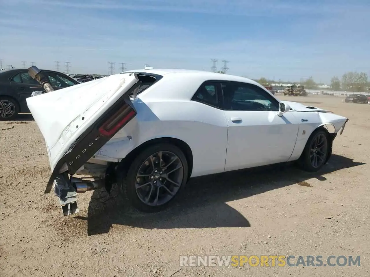 3 fotografías del automóvil dañado 2C3CDZFJ8PH542866 DODGE CHALLENGER 2023