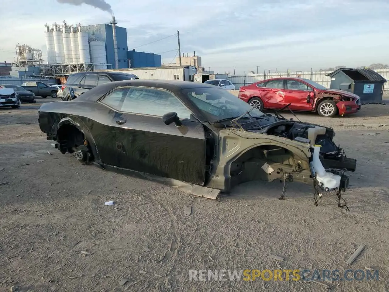 4 fotografías del automóvil dañado 2C3CDZFJ9PH637971 DODGE CHALLENGER 2023