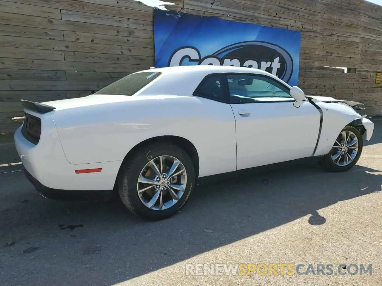 3 fotografías del automóvil dañado 2C3CDZGGXPH697065 DODGE CHALLENGER 2023