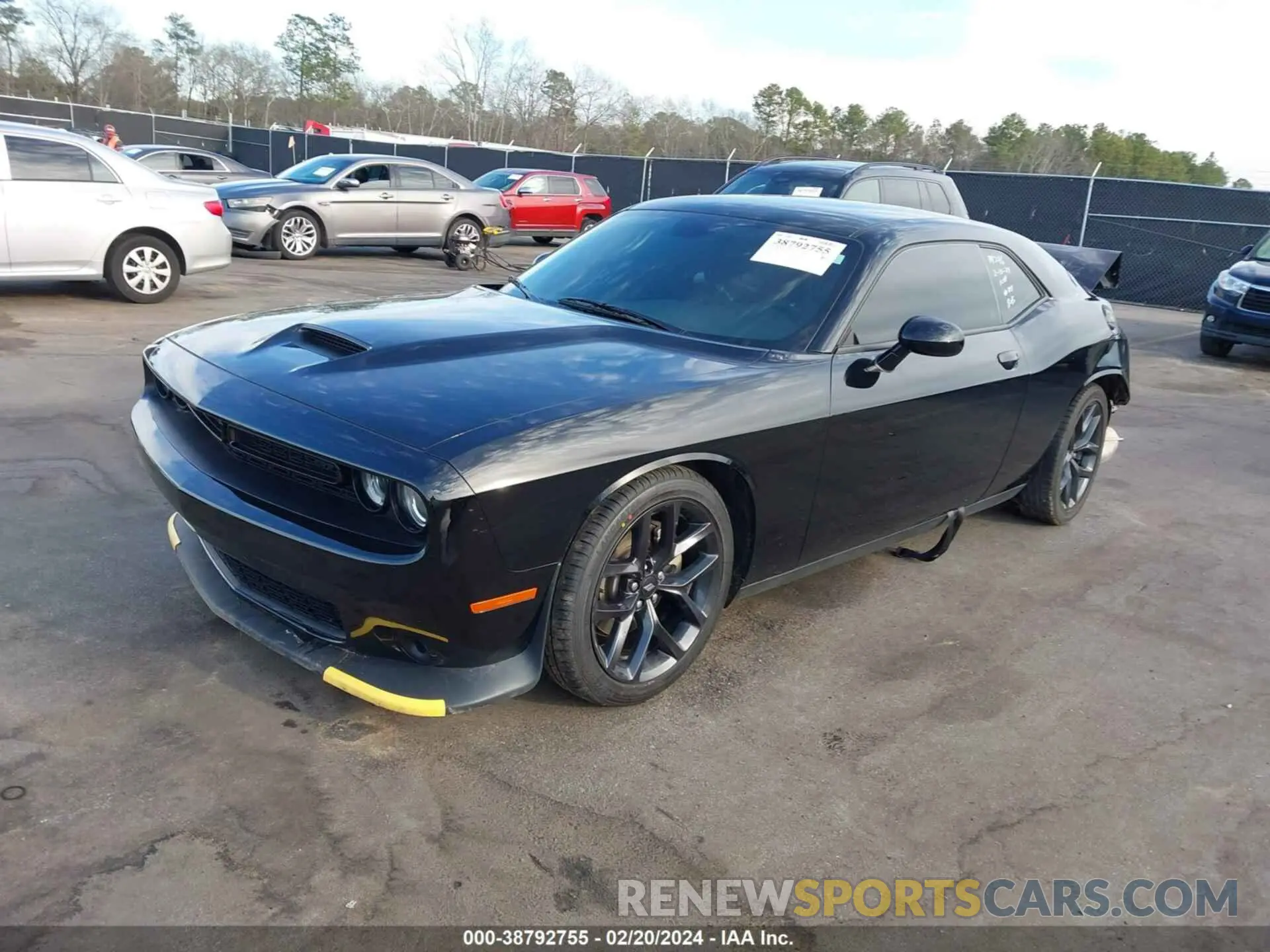 2 fotografías del automóvil dañado 2C3CDZJG1PH546107 DODGE CHALLENGER 2023