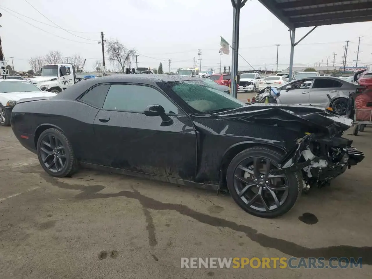4 fotografías del automóvil dañado 2C3CDZJG1PH648877 DODGE CHALLENGER 2023