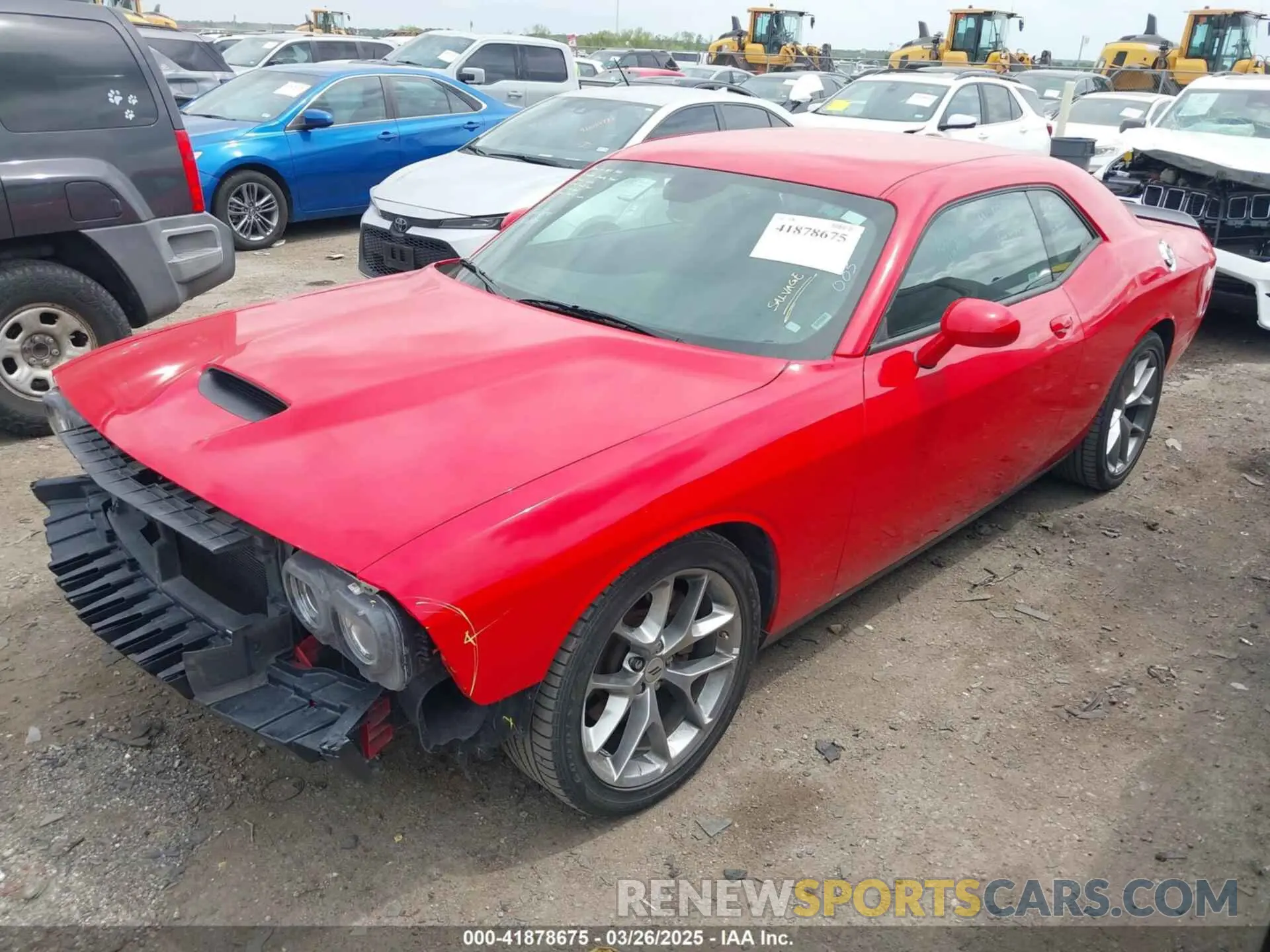 2 fotografías del automóvil dañado 2C3CDZJG2PH503668 DODGE CHALLENGER 2023