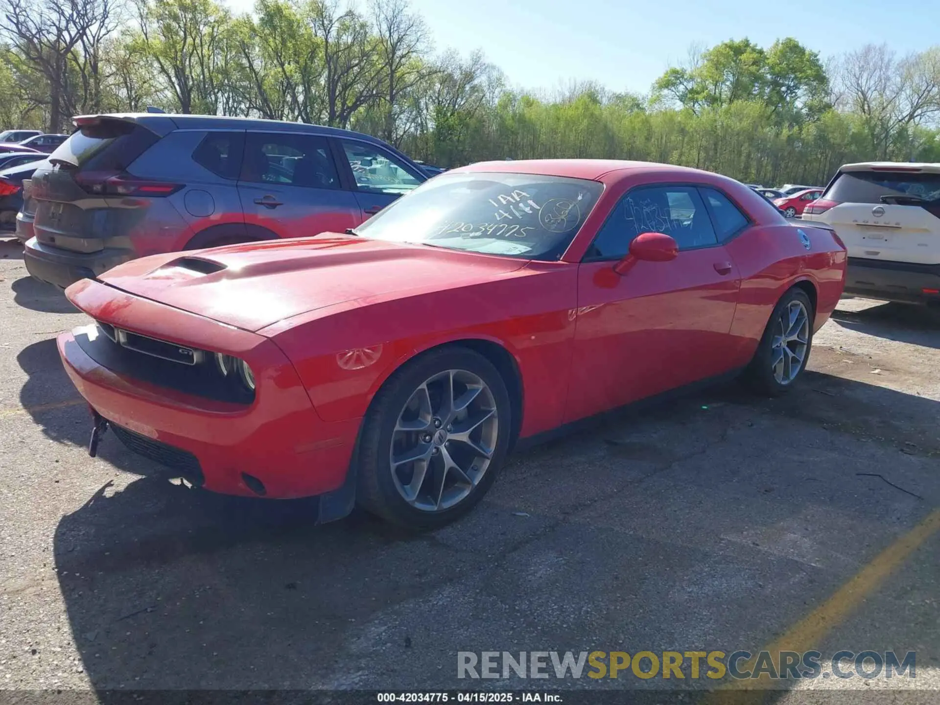 2 fotografías del automóvil dañado 2C3CDZJG5PH510341 DODGE CHALLENGER 2023