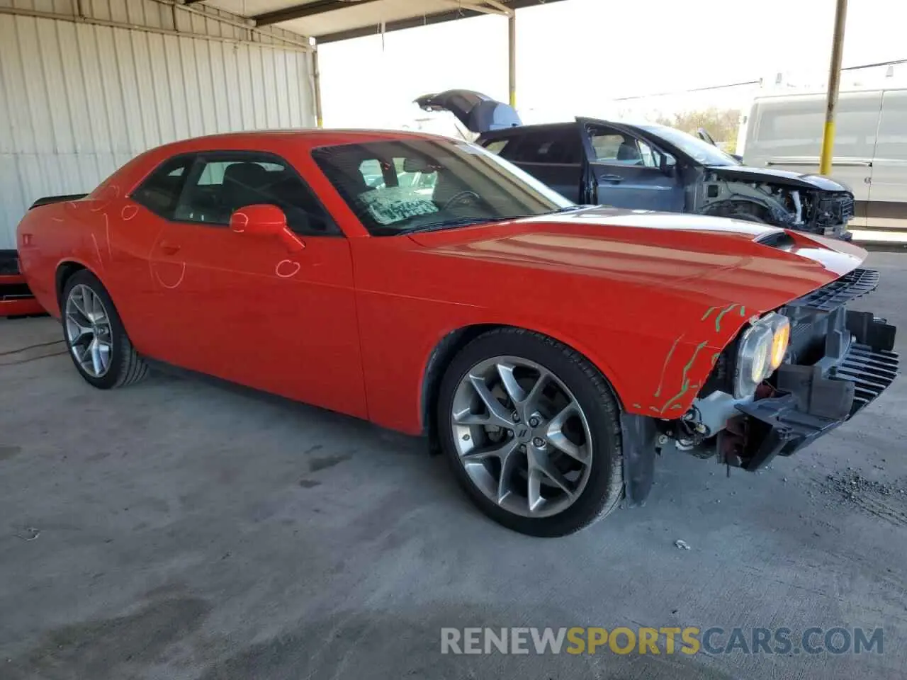 4 fotografías del automóvil dañado 2C3CDZJG7PH541168 DODGE CHALLENGER 2023