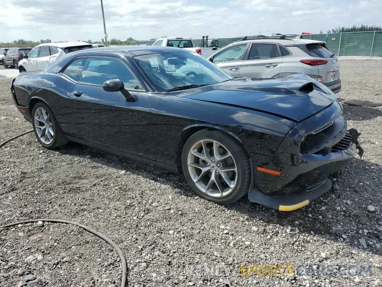 4 fotografías del automóvil dañado 2C3CDZJG7PH605354 DODGE CHALLENGER 2023