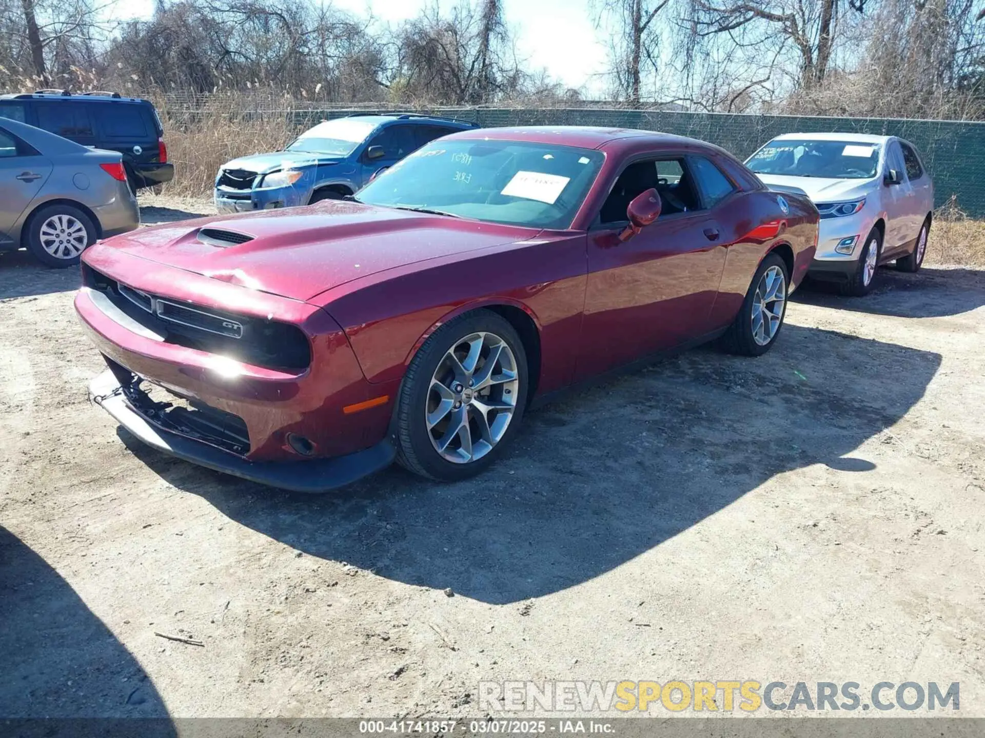 2 fotografías del automóvil dañado 2C3CDZJG9PH605985 DODGE CHALLENGER 2023