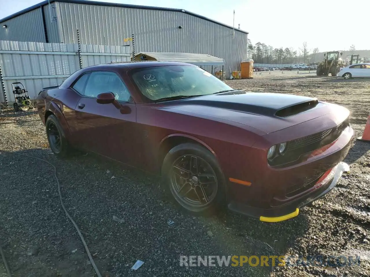 4 fotografías del automóvil dañado 2C3CDZL95PH101903 DODGE CHALLENGER 2023