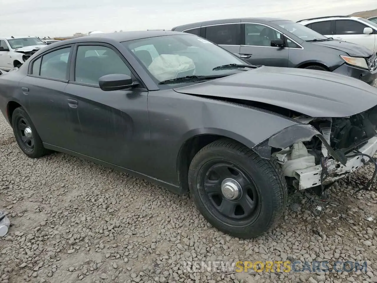 4 fotografías del automóvil dañado 2C3CDXAG3KH535669 DODGE CHARGER 2019