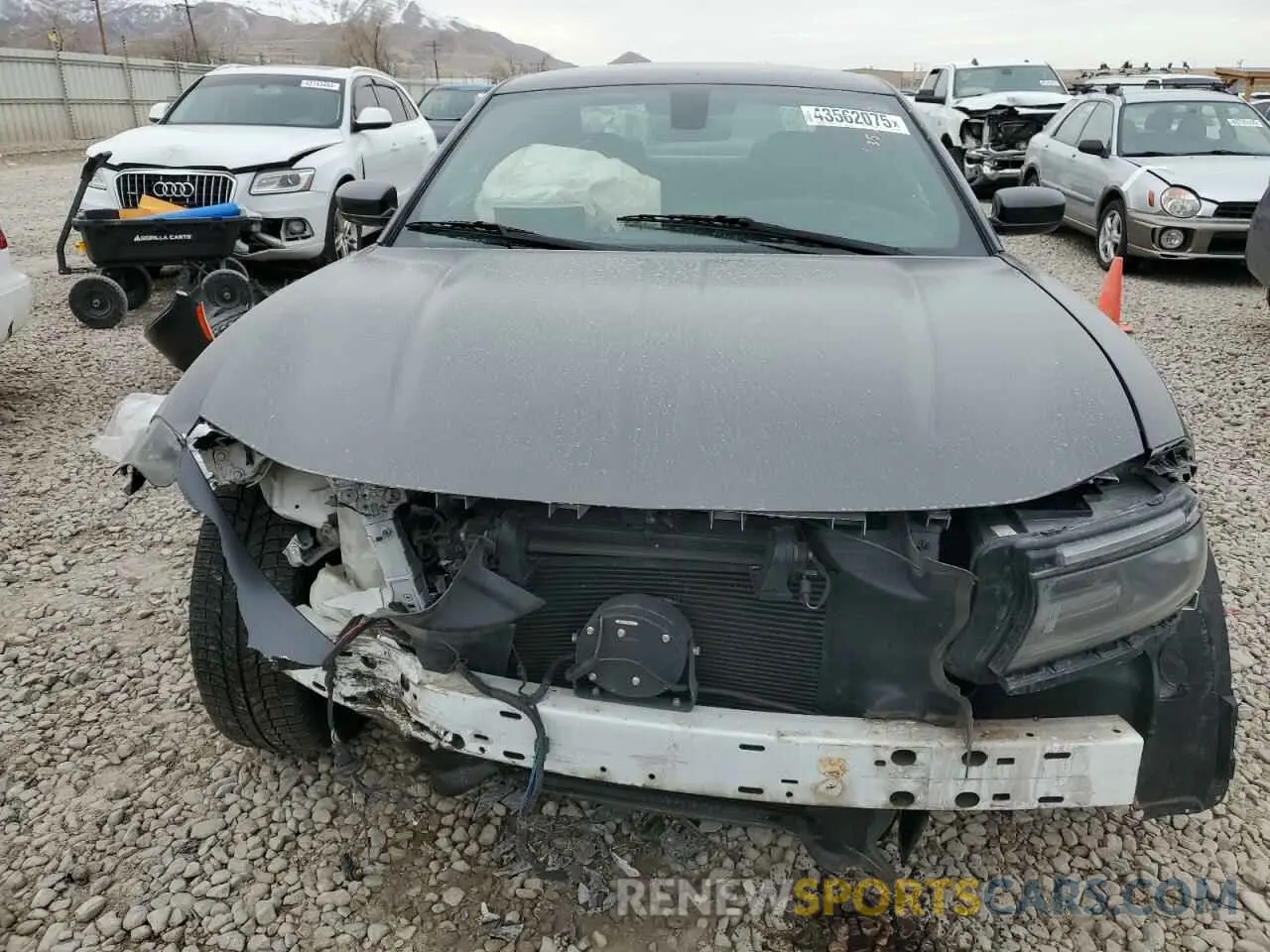 5 fotografías del automóvil dañado 2C3CDXAG3KH535669 DODGE CHARGER 2019