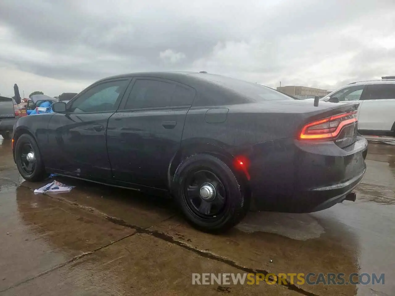 2 fotografías del automóvil dañado 2C3CDXAGXKH753432 DODGE CHARGER 2019