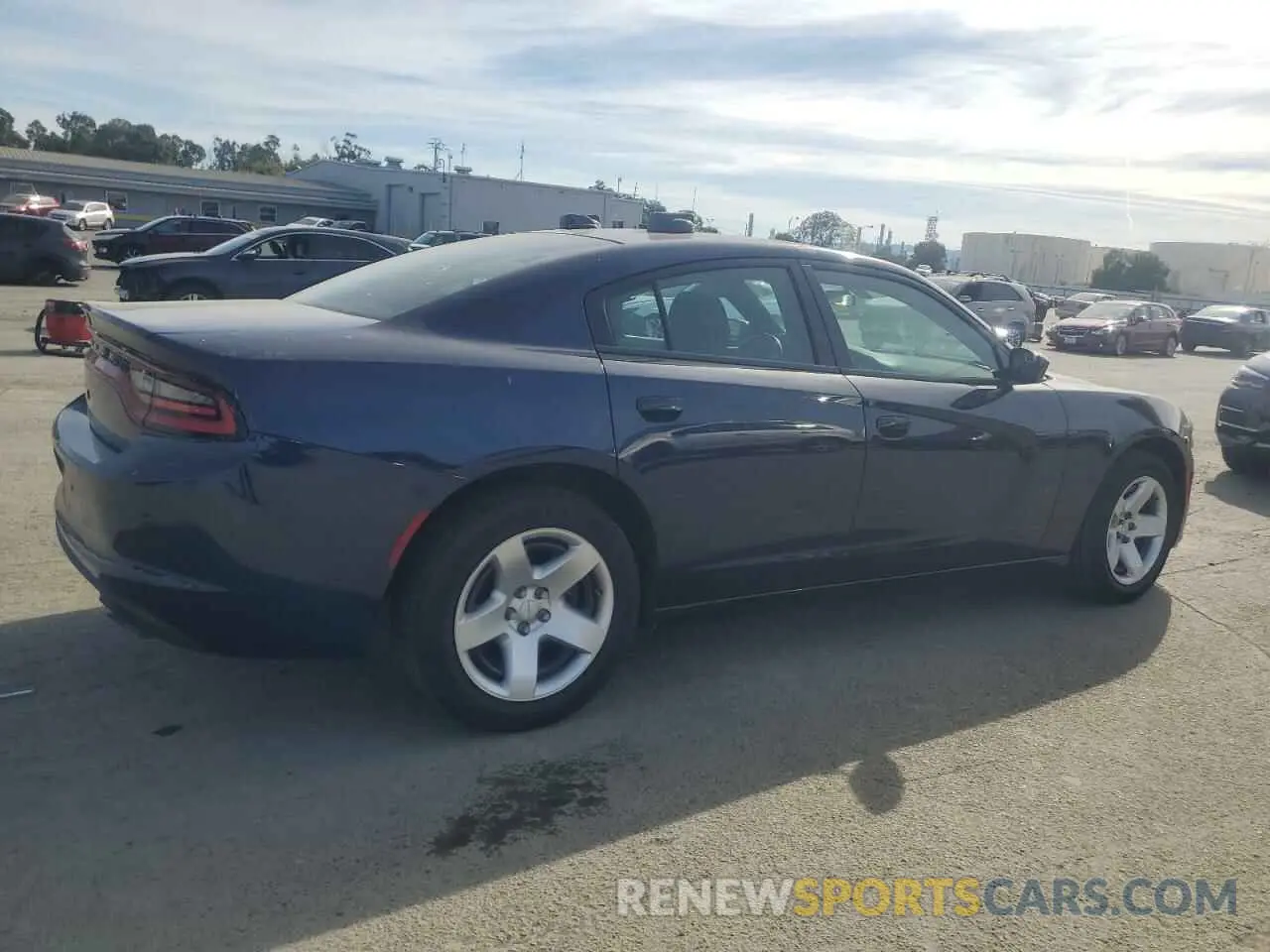 3 fotografías del automóvil dañado 2C3CDXAT8KH571791 DODGE CHARGER 2019